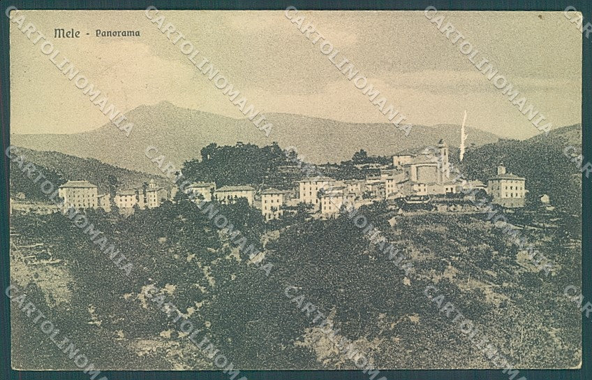 Genova Mele Panorama cartolina JK6559 – fronte
