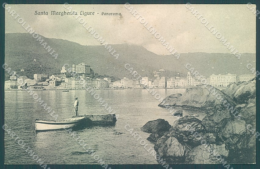 Genova Santa Margherita Ligure Brunner 7101 cartolina JK6566 – fronte
