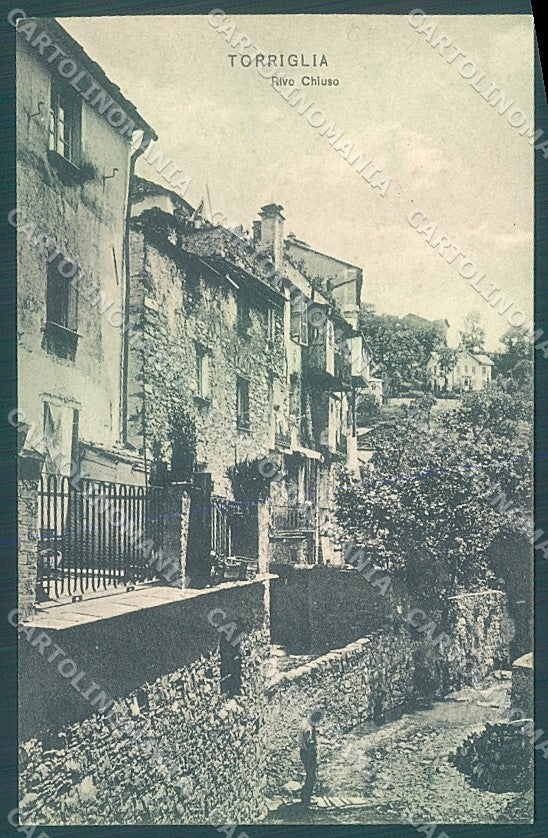 Genova Torriglia Rivo Chiuso cartolina JK6568 – fronte