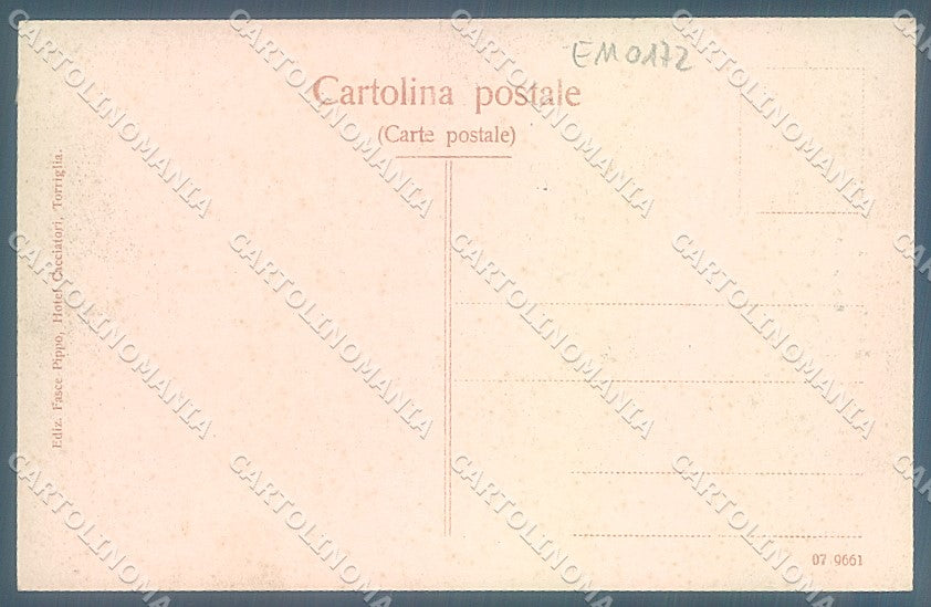 Genova Torriglia Rivo Chiuso cartolina JK6568 – retro