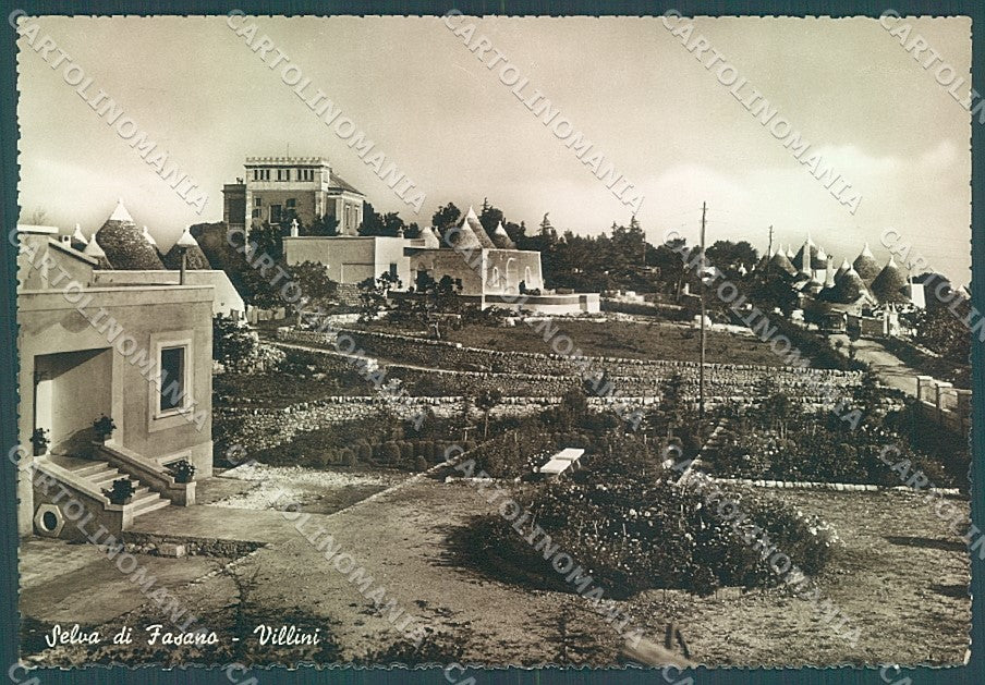 Brindisi Selva di Fasano Villini Trulli Foto FG cartolina JK6581 – fronte