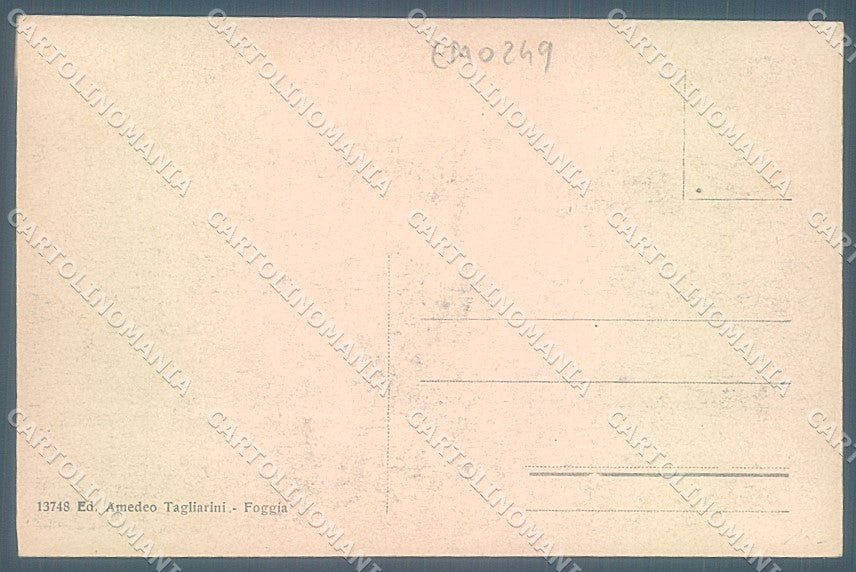 Foggia Città Villa Comunale cartolina JK6582 – retro
