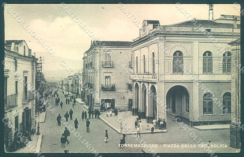 Foggia Torremaggiore Piazza della Repubblica cartolina JK6583 – fronte