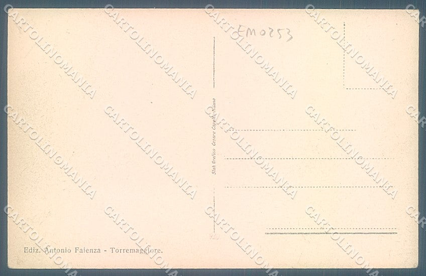 Foggia Torremaggiore Piazza della Repubblica cartolina JK6583 – retro