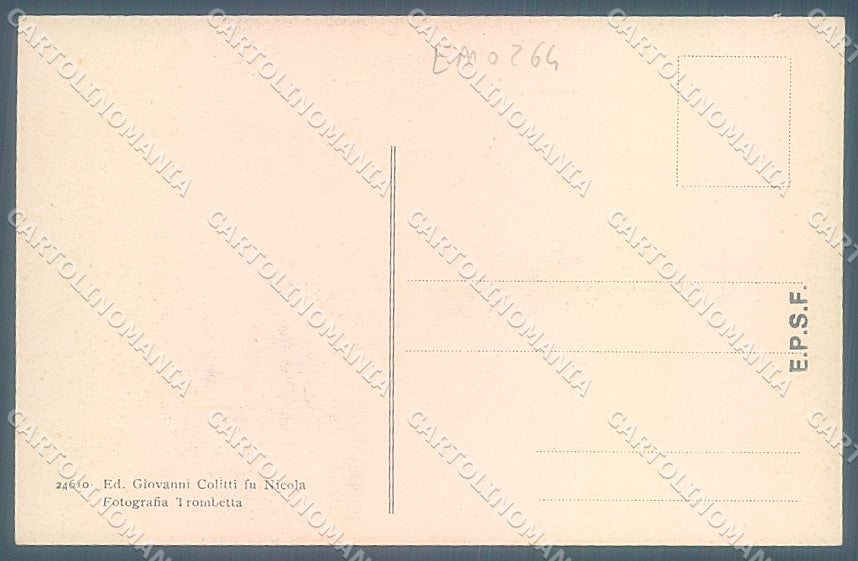 Campobasso Città Monumento Gabriele Pepe cartolina JK6586 – retro