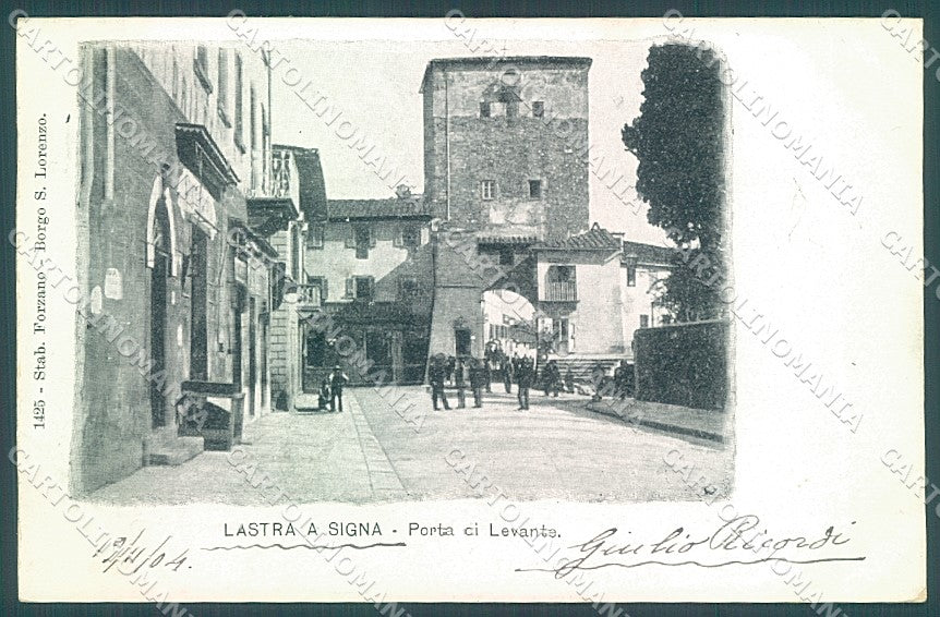 Firenze Lastra a Signa Porta di Levante cartolina JK6588 – fronte