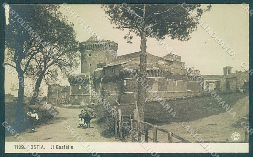 Roma Ostia Castello NPG 1129 Foto cartolina JK6593 – fronte