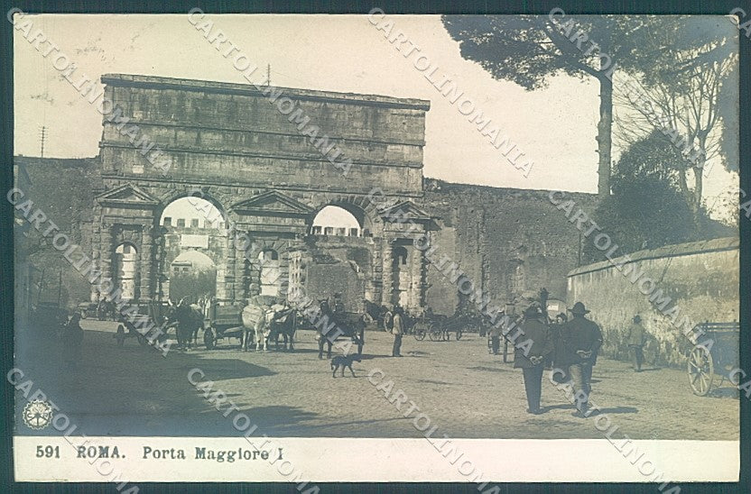 Roma Città Porta Maggiore NPG 591 Foto cartolina JK6595 – fronte