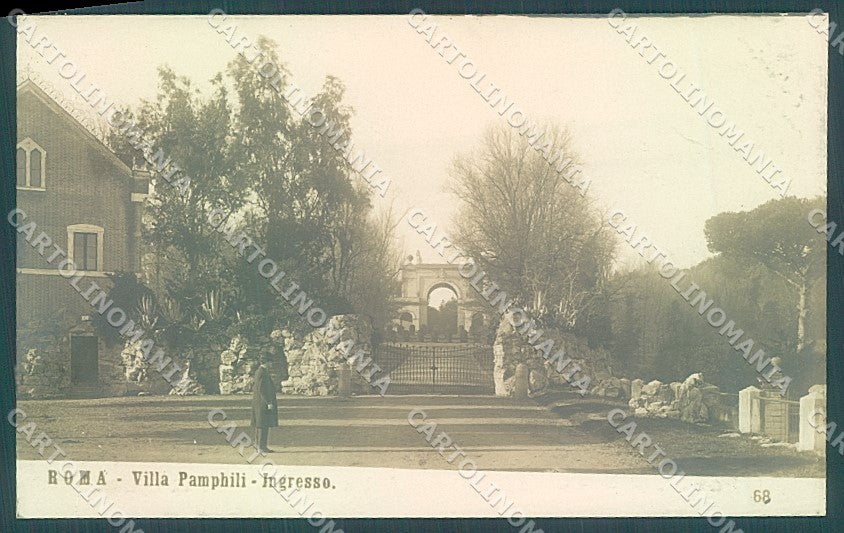 Roma Città Villa Panfili NPG 68 Foto cartolina JK6597 – fronte