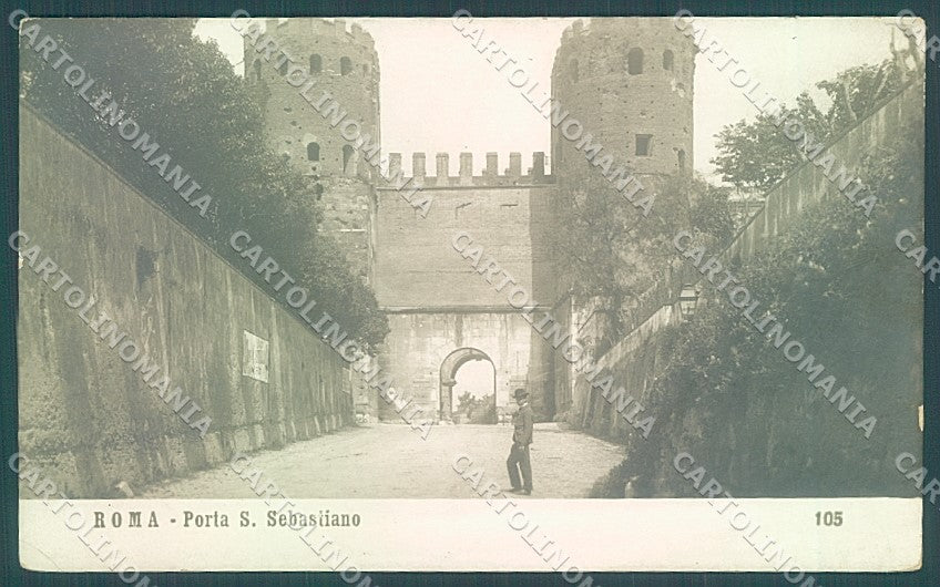 Roma Città Porta San Sebastiano NPG 105 Foto cartolina JK6599 – fronte