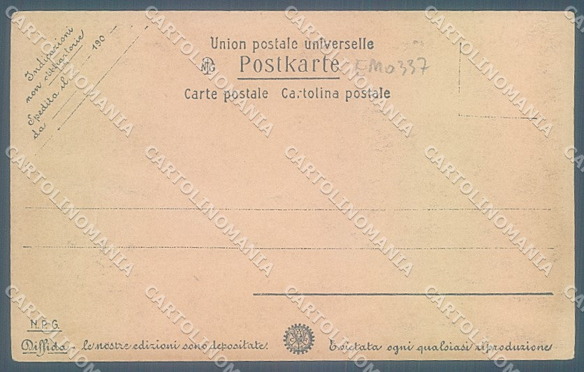 Roma Città Isola Tiberina NPG 120 PIEGHINA Foto cartolina JK6601 – retro