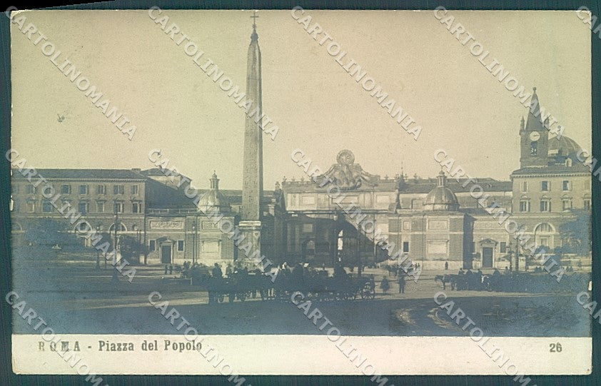 Roma Città Piazza del Popolo NPG 26 Foto cartolina JK6602 – fronte