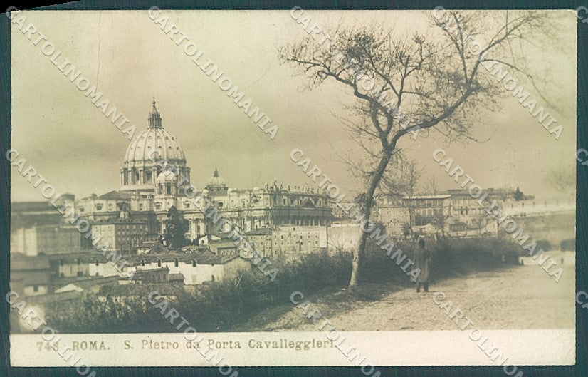 Roma Città Basilica San Pietro Porta Cavalleggeri NPG 748 Foto cartolina JK6603 – fronte