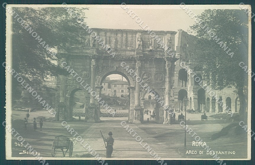 Roma Città Arco Costantino Sciutto Foto cartolina JK6606 – fronte