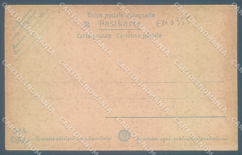 Roma Città Fontana delle Terme NPG 35 Foto cartolina JK6608 – retro