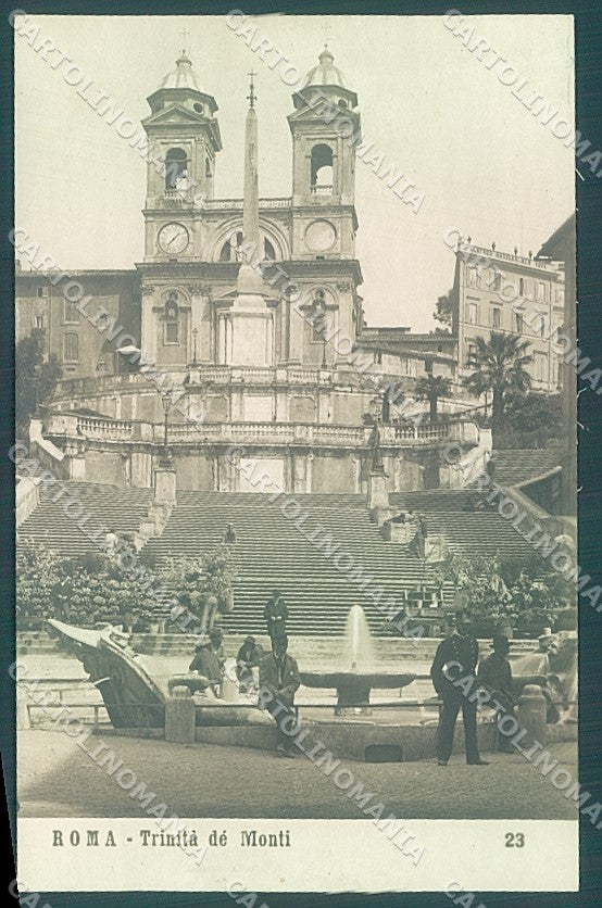 Roma Città Trinità dei Monti NPG 23 Foto cartolina JK6609 – fronte