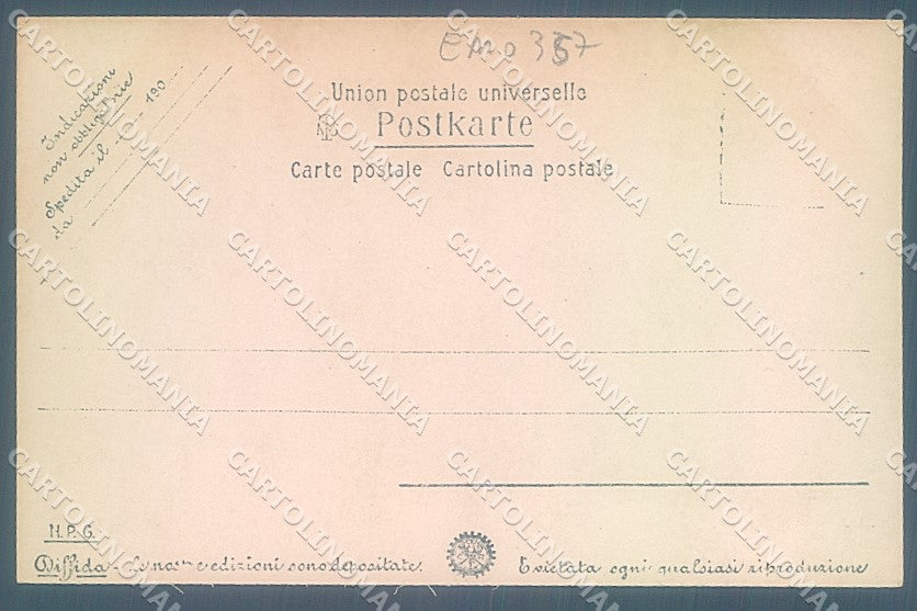 Roma Città Trinità dei Monti NPG 23 Foto cartolina JK6609 – retro