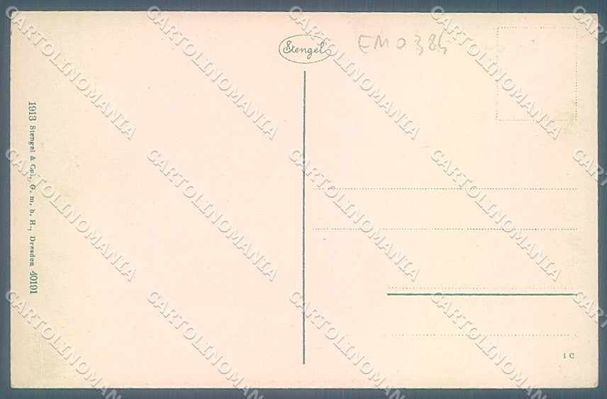 Croazia Croatia Lussingrande Capo Leva Stengel 40191 cartolina JK6618 – retro