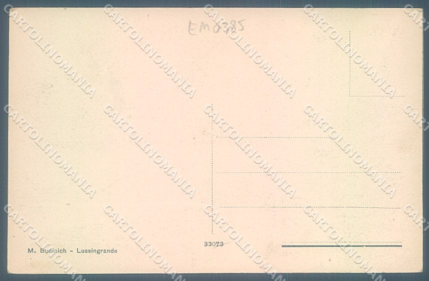 Croazia Croatia Lussingrande cartolina JK6619 – retro