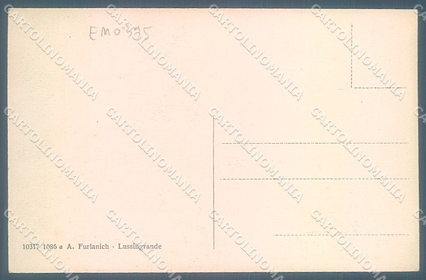 Croazia Croatia Lussingrande cartolina JK6622 – retro