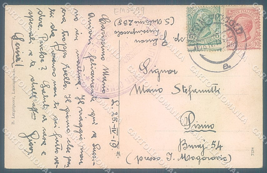 Croazia Croatia Lussinpiccolo cartolina JK6623 – retro