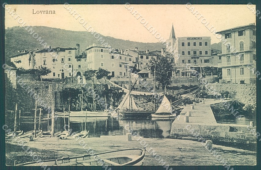Croazia Croatia Istria Pola Lovrana cartolina JK6629 – fronte