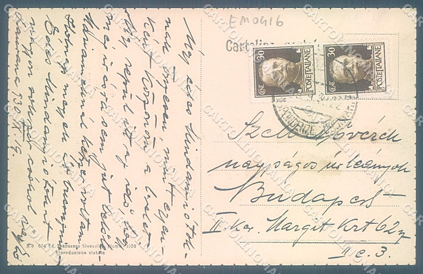 Croazia Croatia Istria Pola Lovrana Ville al Mare cartolina JK6630 – retro