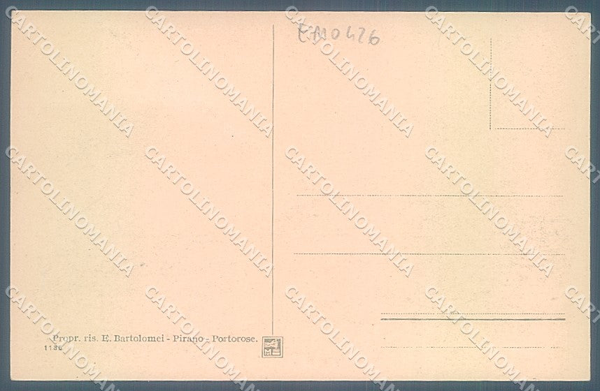 Slovenia Portorose Modiano 1135 cartolina JK6631 – retro