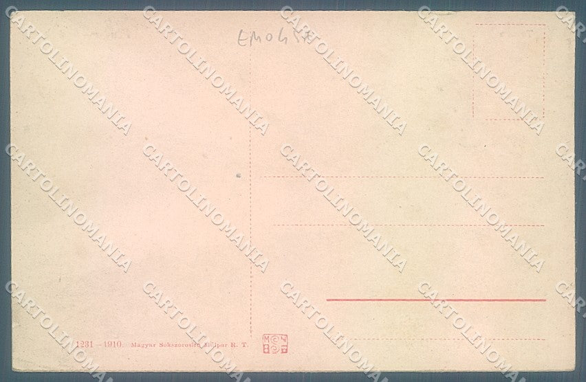 Croazia Croatia Tersato Fiume REINCOLLATA cartolina JK6639 – retro