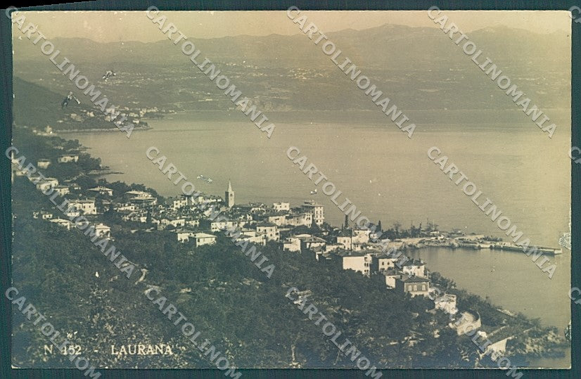 Croazia Croatia Istria Pola Laurana Lovrana ABRASA Foto cartolina JK6642 – fronte