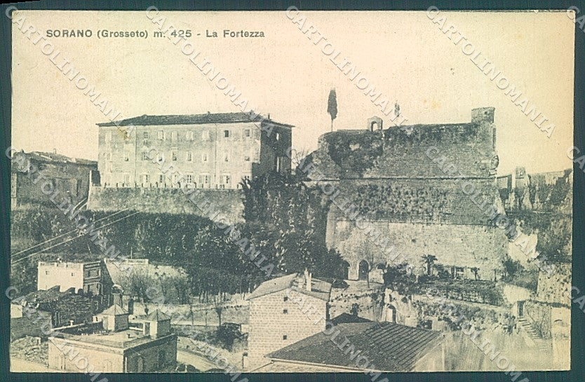 Grosseto Sorano Fortezza cartolina JK6643 – fronte