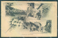 Bergamo Clusone Valle Seriana saluti da cartolina JK6644 – fronte