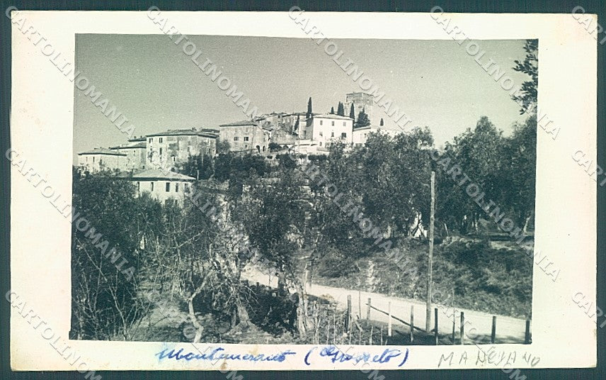 Grosseto Montemerano Foto cartolina JK6645 – fronte