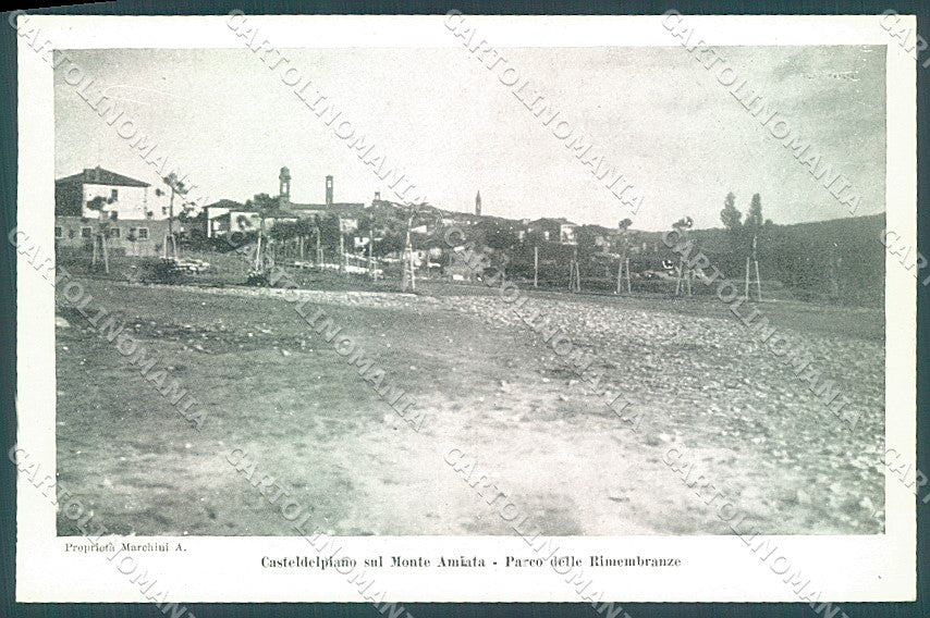 Grosseto Casteldelpiano Amiata Parco Rimembranze cartolina JK6651 – fronte