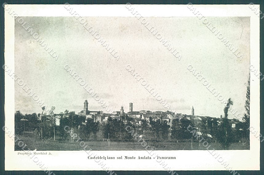 Grosseto Casteldelpiano Amiata Panorama cartolina JK6652 – fronte
