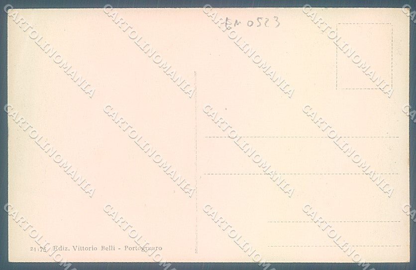 Venezia Portogruaro Ponte della Stretta PIEGA ANGOLO cartolina JK6656 – retro