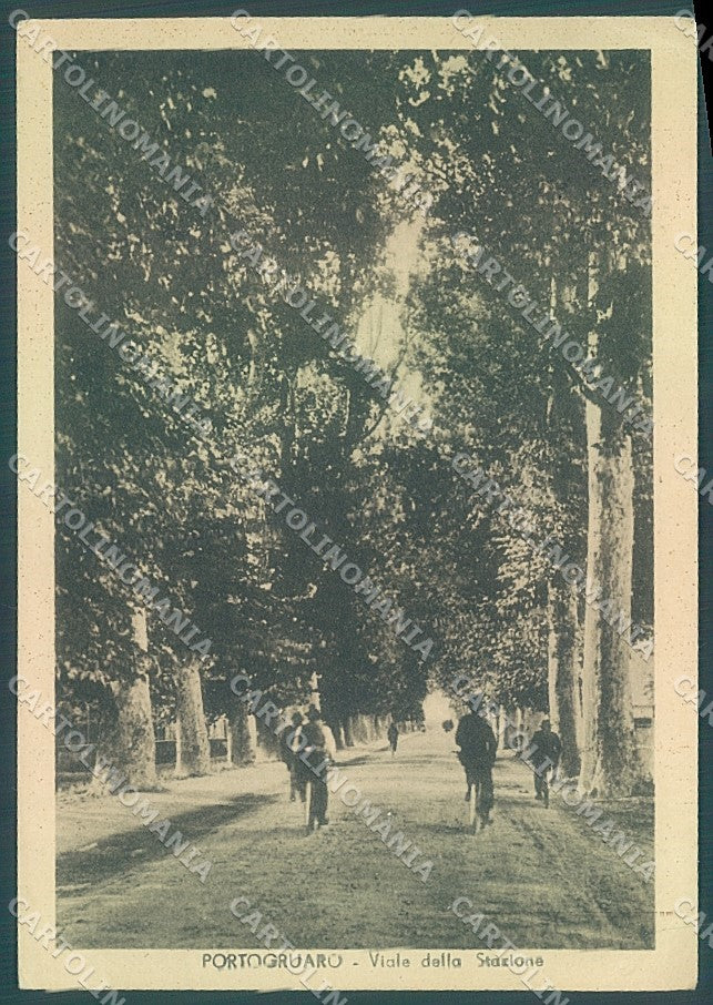 Venezia Portogruaro Viale Stazione FG cartolinaJK6657 – fronte