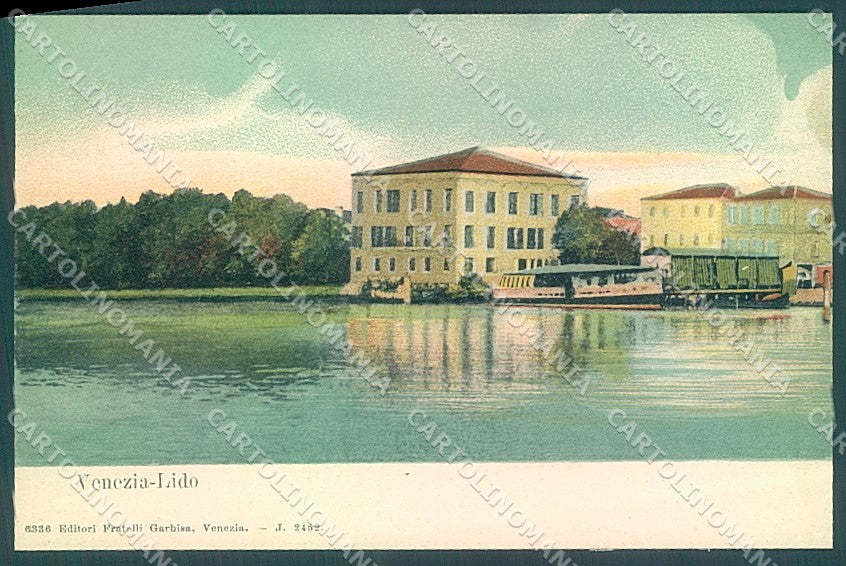 Venezia Lido pubblicitaria Editore Garbisa cartolina JK6665 – fronte