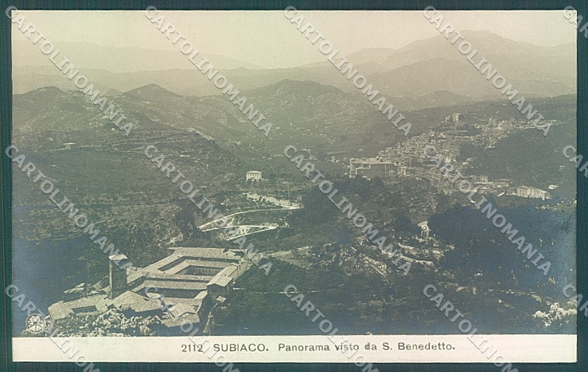 Roma Subiaco San Benedetto NPG 2112 Foto cartolina JK6677 – fronte