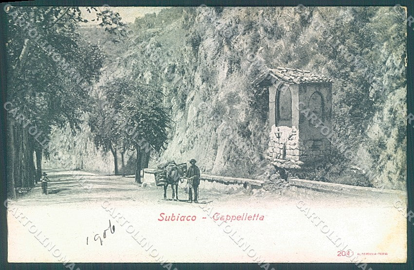 Roma Subiaco Cappelletta Alterocca 2041 cartolina JK6678 – fronte