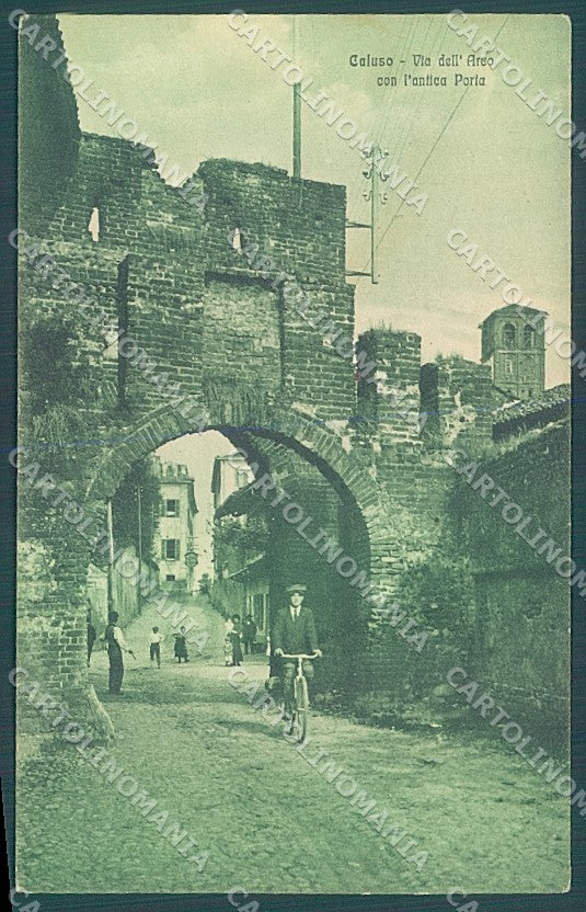 Torino Caluso Via dell'Arco cartolina JK6688 – fronte