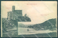 Novara Gozzano Castello Lago Orta ABRASA cartolina JK6691 – fronte