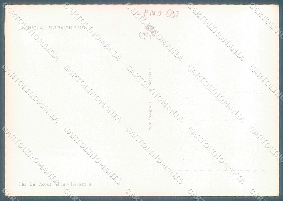 Savona Laigueglia Foto FG cartolina JK6694 – retro