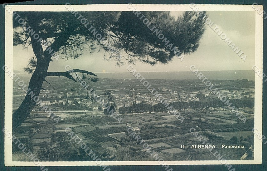 Savona Albenga Panorama Foto cartolina JK6695 – fronte