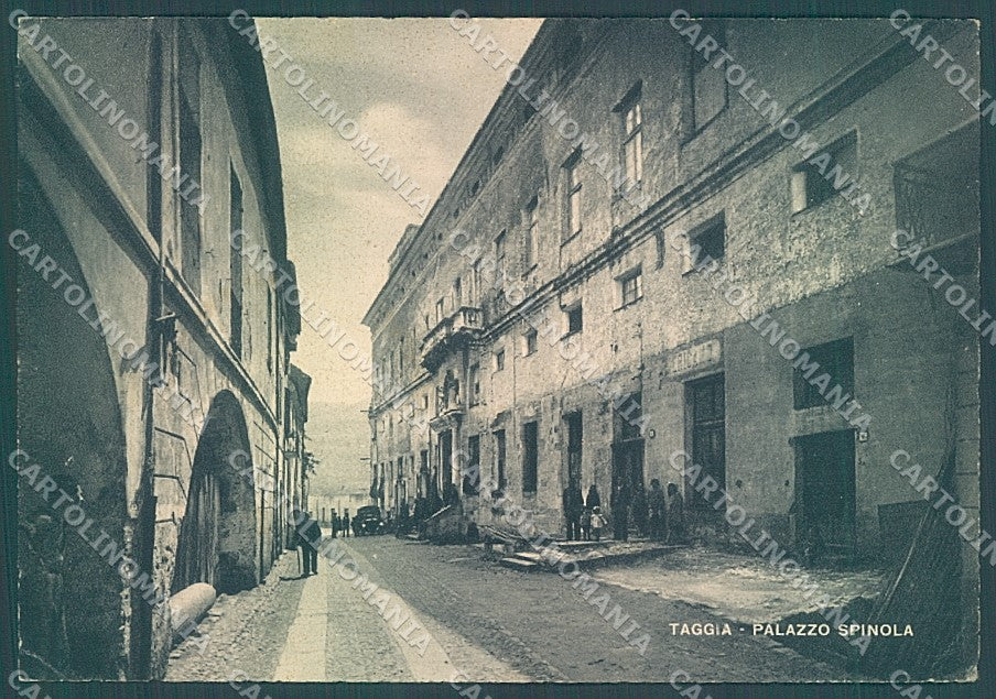 Imperia Arma di Taggia Palazzo Spinola PIEGHINE FG cartolina JK6706 – fronte