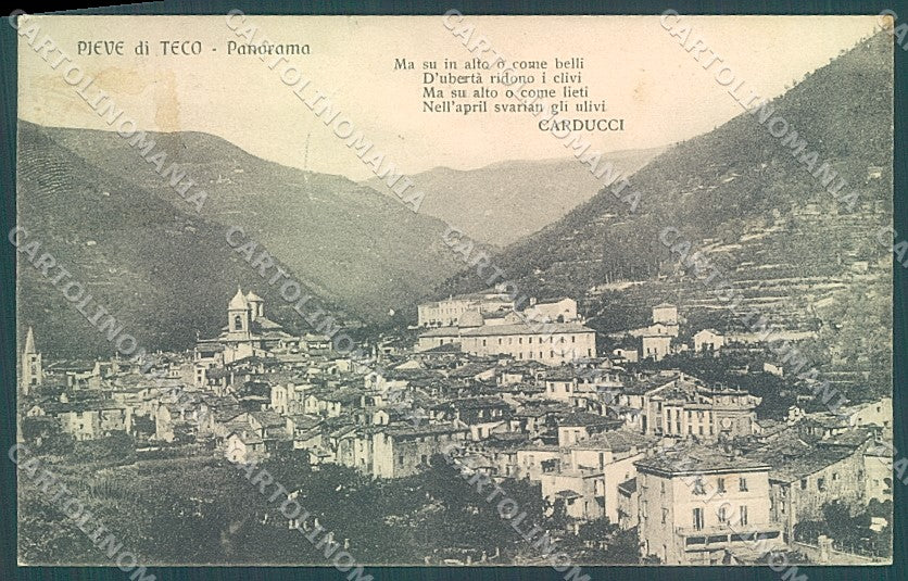 Imperia Pieve di Teco Carducci cartolina JK6708 – fronte