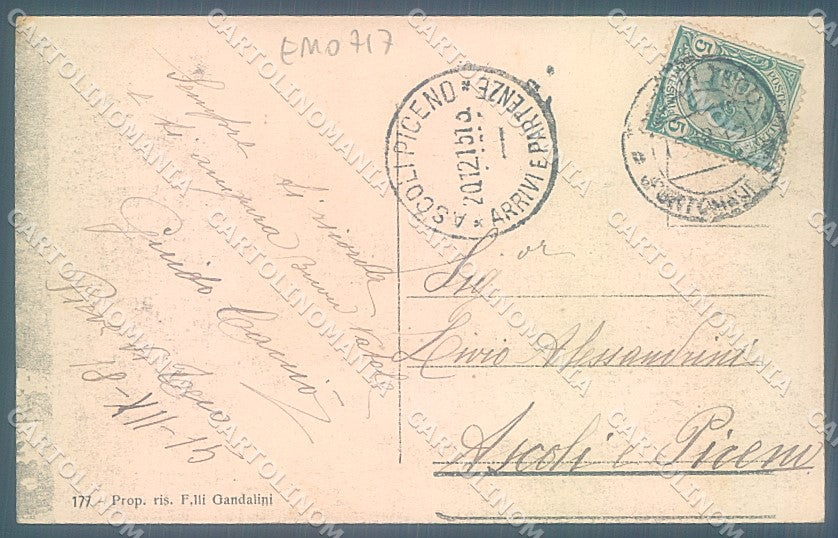 Imperia Pieve di Teco Carducci cartolina JK6708 – retro