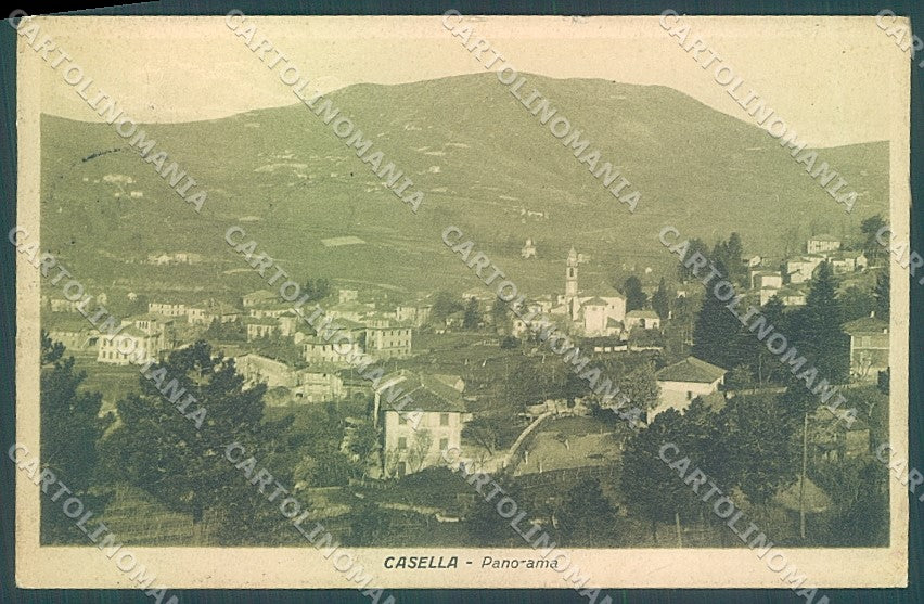 Genova Casella STRAPPINO cartolina JK6710 – fronte