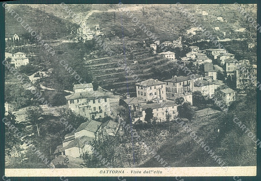 Genova Moconesi Gattorna FG cartolina JK6714 – fronte