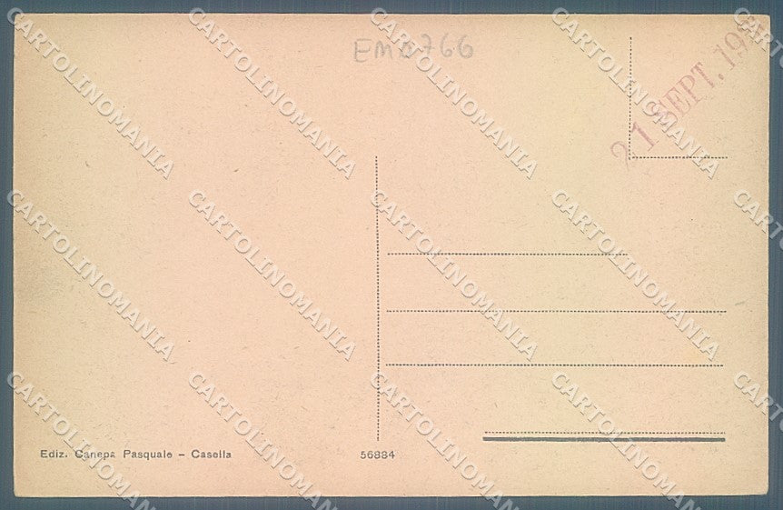 Genova Casella cartolina JK6723 – retro